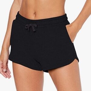 Aurique black gym shorts, NWT, medium